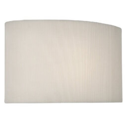 Britalia Bropo4150 Polished Chrome Modern Concave Curved Table Lamp With Cream Oval Micro Pleat Shade 53Cm - thumbnail 3