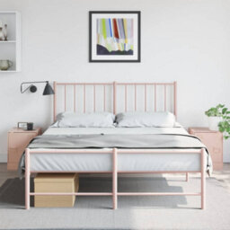 Berkfield Bedside Cabinets 2 Pcs Pink 34.5X39X44 Cm Steel
