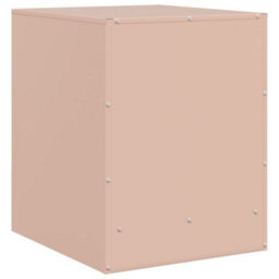 Berkfield Bedside Cabinets 2 Pcs Pink 34.5X39X44 Cm Steel - thumbnail 9