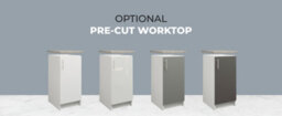 Jd Greta Kitchen Base Unit 400mm Storage Cabinet With Door Shelf 40Cm - Dark Grey Matt - thumbnail 7