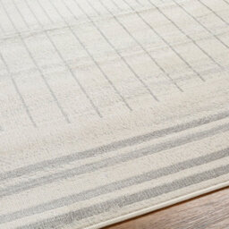 Livabliss Floransa-Geometric Grey Ivory Brown Modern Living Dining Bedroom Rug 160 X 215 Cm Easy Care, Non Shedding - thumbnail 3