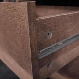 Fwstyle 4 Drawer Chest Of Drawers Industrial Effect - thumbnail 4
