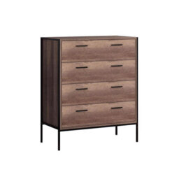 Fwstyle 4 Drawer Chest Of Drawers Industrial Effect - thumbnail 2
