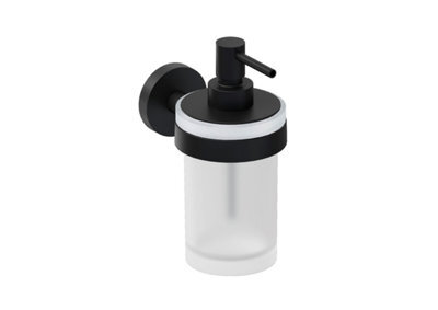 Cosmic Soap Dispenser, 200Ml, Matt Black, Anti-Corrosion, Start Collection - image 1