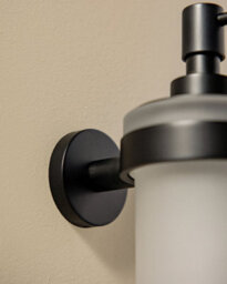 Cosmic Soap Dispenser, 200Ml, Matt Black, Anti-Corrosion, Start Collection - thumbnail 2
