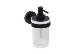 Cosmic Soap Dispenser, 200Ml, Matt Black, Anti-Corrosion, Start Collection - thumbnail 1