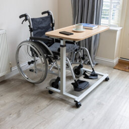 Nrs Healthcare Easylift Home Height Adjustable Overchair Table - thumbnail 6