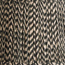 Pacific Lifestyle 35Cm Black Chevron Pleat Lampshade For Table Lamp - thumbnail 3