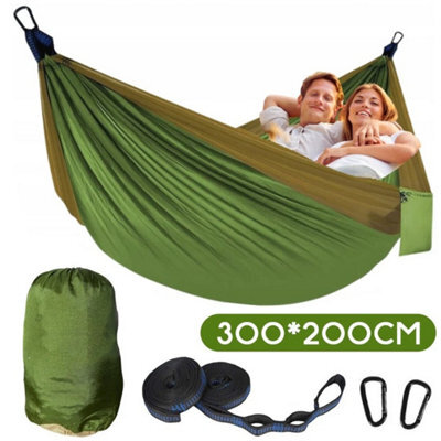 Large Soft Breathable Camping Hammock Holds Up - image 1