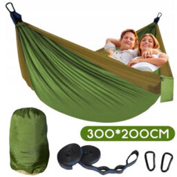 Large Soft Breathable Camping Hammock Holds Up - thumbnail 1