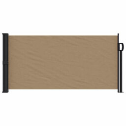 Walplus Retractable Side Awning Garden Sun Shade Canopy Gazebo For Back Door, Porch, Patio Taupe 100X300 Cm - thumbnail 3