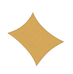 Beige 2X2.5M Rectangular Shade Sail Uv Resistant - thumbnail 1