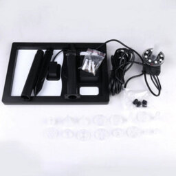 Solar Fountain Pump 6W Panel 400Lh Battery Backup Water Pump With Led Light  4W With Led - thumbnail 4