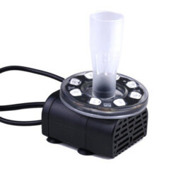 Solar Fountain Pump 6W Panel 400Lh Battery Backup Water Pump With Led Light  4W With Led - thumbnail 5