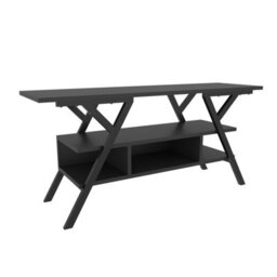 Decorotika Minerva Tv Stand Tv Unit For Tv's Up To 55 Inch Black And Anthracite - thumbnail 5