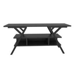 Decorotika Minerva Tv Stand Tv Unit For Tv's Up To 55 Inch Black And Anthracite - thumbnail 4