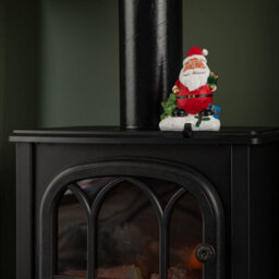 Samuel Alexander 13Cm Premier Christmas Stocking Hanger Decoration In Santa Design - thumbnail 2