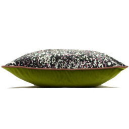 Furn. Mika Leopard Print Velvet Cushion Cover - thumbnail 3