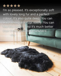 Naturally Sheepskins New Zealand Single Rug - Bronze - thumbnail 5