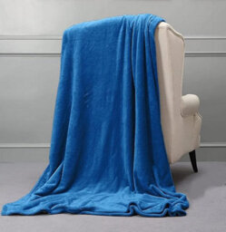 Casabella Deluxe Soft Faux Fur Mink Fleece Throw Blanket - thumbnail 5