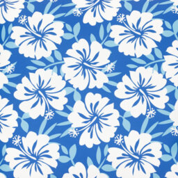 Gardenwize Outdoor Pair Of Blue Hawaiian Print Scatter Cushions - thumbnail 5