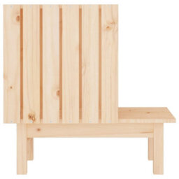 Vidaxl Cat House 60X36X60 Cm Solid Wood Pine - thumbnail 6