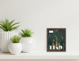 11X9 Walnut Picture Frame (27.9 X 22.9Cm) Poster, Photo, Artwork, Gallery Wall Or Print - thumbnail 2