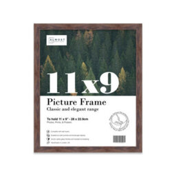 11X9 Walnut Picture Frame (27.9 X 22.9Cm) Poster, Photo, Artwork, Gallery Wall Or Print - thumbnail 1