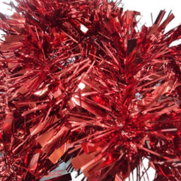HSD Chunky Red Tinsel Garland - 2M (6.5Ft), Festive Christmas & Party Decoration, Mantel & Home Decor - thumbnail 2