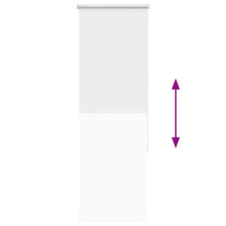 Walplus Blackout Roller Blind White 60X130 Cm (23.6X51.2 In) Fabric Width 55.7 Cm Polyester - Light Control & Privacy - thumbnail 9