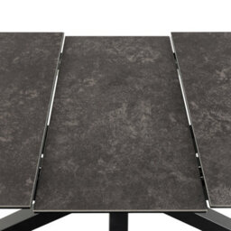 Furniture To Go Heaven Extendable Dining Table With Ceramic Black Top (L) 210Cm Seats Up To 6 - thumbnail 7