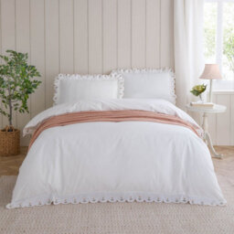 Wylder Florrie Embroidered Cotton Duvet Set - thumbnail 1