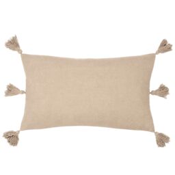 Yard Folis Stone Geometric Embroidered Effect Indoor Cushion, (L)50Cm X (W)30Cm - thumbnail 2