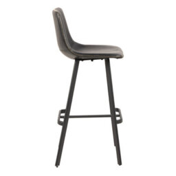 Furniture To Go I Oregon Bar Chair In Black Set Of 2 - thumbnail 3