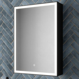 Aveli Led Bathroom Mirror Cabinet Demister Shaver Socket Touch Wall Mounted 750X500mm