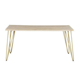 Dallas Mango Wood Rectangular Dining Table Set With 4 Chairs - thumbnail 3