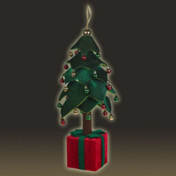 Urbn-Living Urbnliving 70Cm Height Collapsible Soft Plush Christmas Tree With Led Lights On Base Home Decoration - thumbnail 3