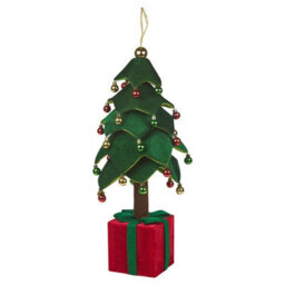 Urbn-Living Urbnliving 70Cm Height Collapsible Soft Plush Christmas Tree With Led Lights On Base Home Decoration - thumbnail 5