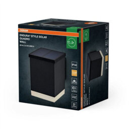 Osram Endura Style Solar Quadro Outdoor Wall Light 0.5W 50Lm - thumbnail 3