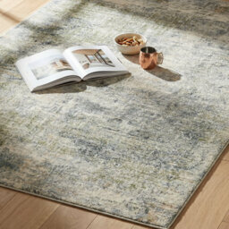Livabliss Avellino-Abstract Green Grey Beige Modern Marble High Pile Living Dining Bedroom Rug 160 X 213 Cm Easy Care, Non Shedding - thumbnail 8