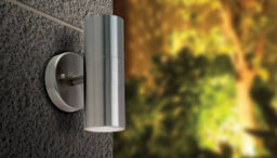 Luminosa Lighting Luminosa Fusion 2 Light Wall Stainless Steel Ip44, Gu10 - thumbnail 2