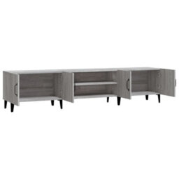 Berkfield Tv Cabinet Grey Sonoma 180X31.5X40 Cm Engineered Wood - thumbnail 7