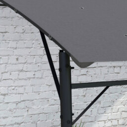 Outsunny 3 X 4M Metal Pergola, Outdoor Gazebo Uv-Resistant, Grey - thumbnail 8