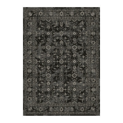 Silk Road Charcoal Nuza Medium Rug, (L)160Cm X (W)120Cm - image 1