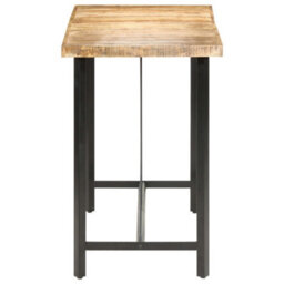 Berkfield Industrial Bar Table 180X70X107 Cm Rough Mango Wood - thumbnail 3