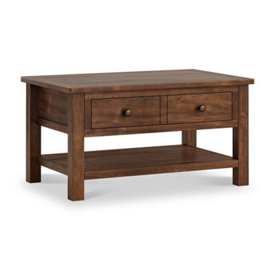 Duchy Acacia 85Cm Coffee Table With Drawer - By Roseland Furniture - image 1