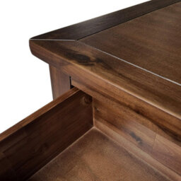 Duchy Acacia 85Cm Coffee Table With Drawer - By Roseland Furniture - thumbnail 7