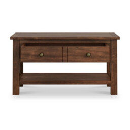 Duchy Acacia 85Cm Coffee Table With Drawer - By Roseland Furniture - thumbnail 5
