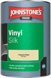 Johnstone's Trade Vinyl Silk Walls & Ceilings Emulsion Paint Treasure Chest (Ppg1108-3) 1L - thumbnail 2