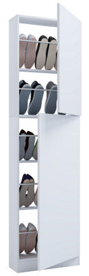 Vcm Wood Shoe Cabinet Shoe Rack Fulisa Xl - image 1